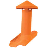 TELHA CHAMINÉ (TELHA BASE + CHAMINÉ) TELHA CHAMINÉ (TELHA BASE + CHAMINÉ)